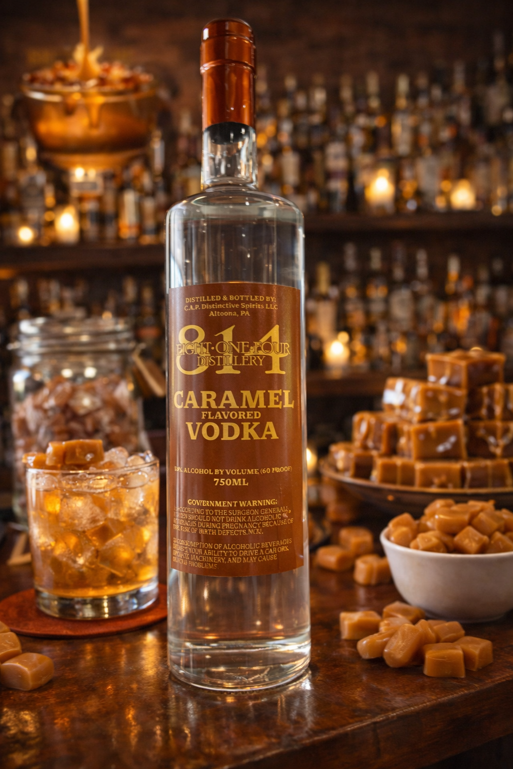 Carmel Vodka – 814 Distillery Carmel Vodka – 814 Distillery