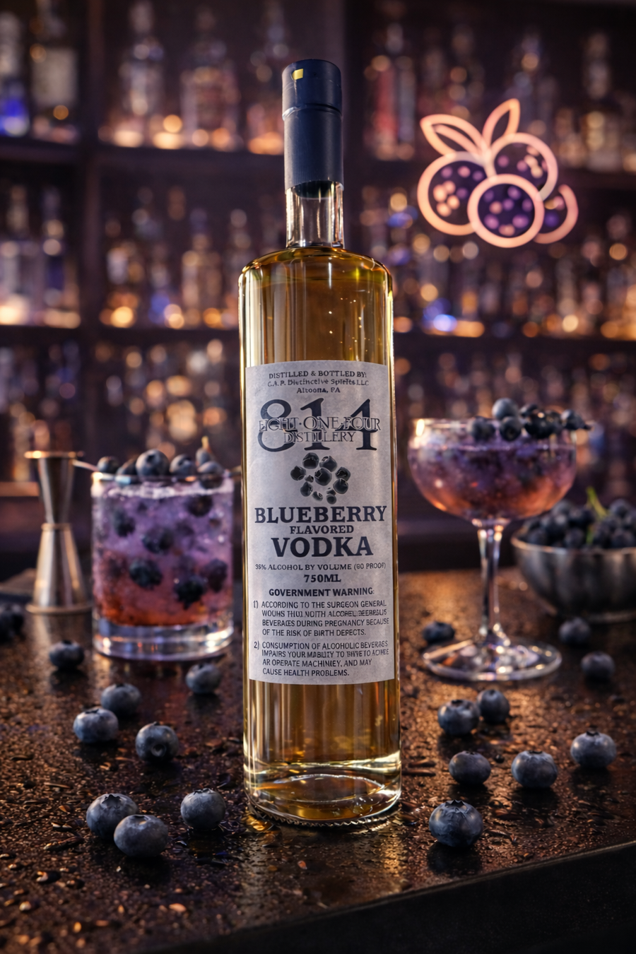 Blueberry Vodka